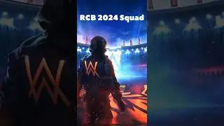 Rcb 2024 Squad 🔥Ipl 2024 Rcb Squad🔥Rcb team ❤️ #ipl #rcb #ipl2024 #trending #viral #reels #shorts
