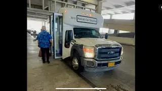Roberts' Hawaii, HNL Airport Rental Car Shuttle Bus' RM124 Ford/Starcraft Shuttle F-550 All Star XL