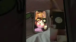 Showing my WhatsApp story while on call