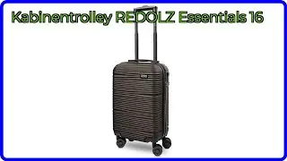 BEWERTUNG (2025): Kabinentrolley REDOLZ Essentials 16. WESENTLICHE Einzelheiten