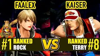 FF COTW ▰ FAALEX (#1 Ranked Rock) vs KAISER (#8 Ranked Terry) ▰ High Level Gameplay