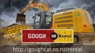 The Cat Rental Store - Cat 320D at work on Mt Pleasant, Christchurch.