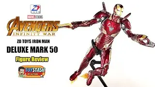 Обзор фигурки ZD Toys Deluxe Ironman Mark 50!