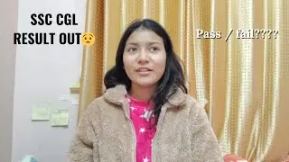 SSC CGL RESULT OUT😧|| My result????