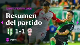 REPARTIERON PUNTOS EN EL SUR | #Banfield 1-1 #Huracán | Resumen