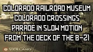 Colorado RR Museum - Colorado Crossings Parade:   May 14th 2022.  [4KHD] in Slow Motion