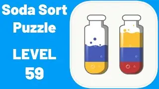 Soda Sort Puzzle Level 59 Walkthrough (iOS - Android)