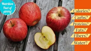 Nutrition Fact Of Apple - Why should we eat apple everyday -Vitamins & Minerals in apple-Nourishment
