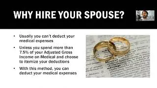How to Hire Your Spouse, Save on Taxes, and Get Additional Medical Benefits