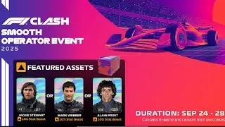 Back to Back P1&rsquo;s??? Results/Rewards for The Smooth Operator Event in Challenger - F1 Clash 
