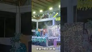 Lights and Sound for Barangay Fiesta