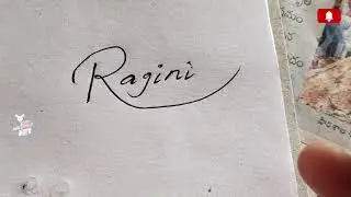 Ragini #handwriting #handwritingart #calligraphy #name #ragini 