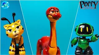 🔥Making Boogie Bot, Bron and Cat Bee | POPPY PLAYTIME CHAPTER 2 | Polymer clay