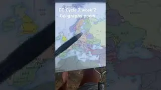CC Cycle 2 week 2 geography poem European waters