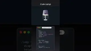 Day 031-🤯🥶 cuty lamp animation interactive using HTML CSS js #programming #cssanimetion #html