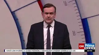 Libor Vondráček v 360 CNN Prima News