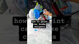 how to paint car brake calipers