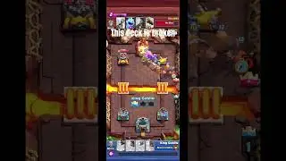 This deck is broken #clashroyale #letitallworkout #gaming