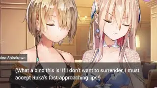 Ruka Kisses Yuina-Senpai | Heaven Burns Red