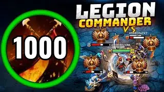 Legion Commander +1000 Duel Damage 💪 38 Kills = UNSTOPPABLE CARRY!