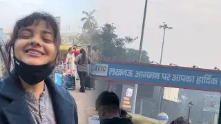 DELHI TO LUCKNOW || दिल्ली से लखनऊ तक का सफर 👉🏻🚂||