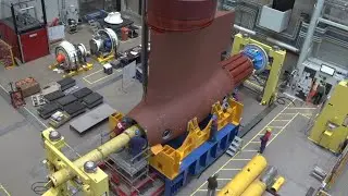 Incredible process of repairing the huge ship. Launch of the most modern new generation submarine.