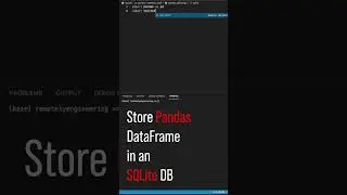 Pandas Data To SQLite (to_sql) 