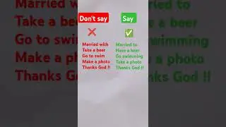 English mistakes #english #learnenglish #vocabulary #shorts