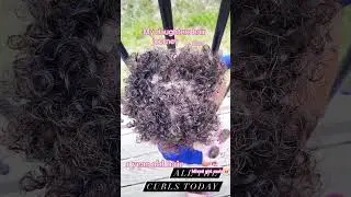 🥰 My daughter hair newborn versus at 3 years old￼! #shorts #mixed #reels #girl #curls #family