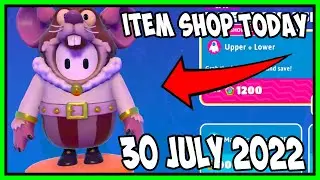 FALL GUYS ITEM SHOP TODAY 30 JULY 2022 - MAJETIC MOUSE