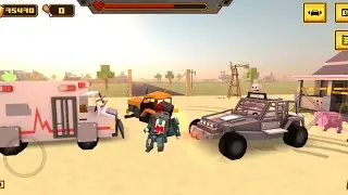 BLOCKAPOLYPSE&trade; Zombie Shooter: Emergency Call at Farm | Mr. Sharp almost turned into a Zombie