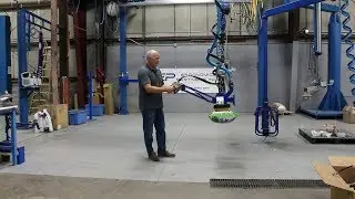 Venturi Vacuum Bag Lifter with Ergonomic Floating Handle