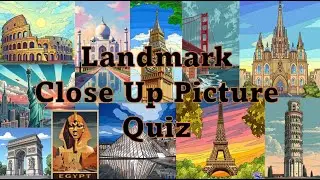 Landmark Close-Up Picture Quiz | Can You Guess the Famous Landmarks? 🌍 - Let's Bridge The Gap
