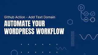 WordPress Github Action - Add missing Text Domain