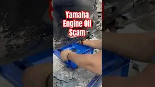 Yamaha Scam | Engine Oil Scam #yamaha #bike #scam #automobile #motovlog