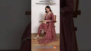 Under ₹500😱Trending Meesho Suit|Click the Link& Order Now👇@Meesho#Meesho#Under500#TrendingSuit🔥
