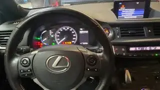 Lexus CT200H  Service / Oil reset