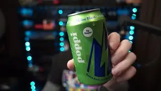 Trying Poppi Alpine Blast Prebiotic Soda Pop