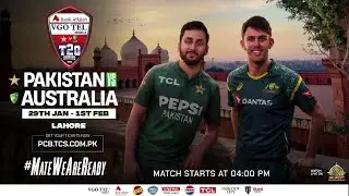 #MateWeAreReady  Bank Alfalah Presents VGO TEL Mobile Pakistan vs Australia T20I Series Set To Begin