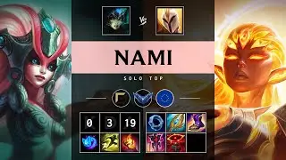 Nami Top vs Kayle - EUW Diamond Patch 25.09