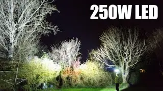250W (25000+ lumen) LED Flood Light, Part 2 of 3