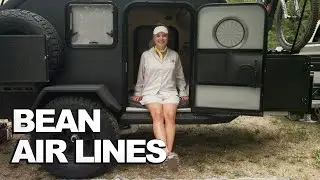 This Teardrop Camper Has ALL The Features! | Bean Air Lines