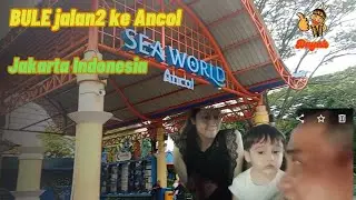 Jalan bersama BULE ke SEA WORLD ANCOL Indonesia.