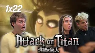 НЕ СВЯЖИТЕСЬ С ЛЕВИ!!! Реакция на &laquo;Атаку титанов&raquo; 1x22 | Для тех, кто впервые смотрит аниме