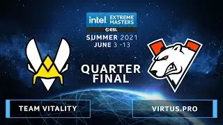 CS:GO - Team Vitality vs. Virtus.pro [Inferno] Map 1 - IEM Summer 2021 - Quarter-final