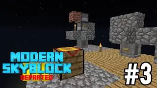 Żelazo i Dlaczego To Zombie się nie respi?: Minecraft: Modern Skyblock 3 Departed [#03]