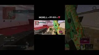 MODEL L + PP-919 = ❤️ #warzonemobile #wzmobile ##wzmgameplay #wzm