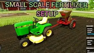 Fertilizing Small Scale Hobby Farm Farming Simulator 22 Survival