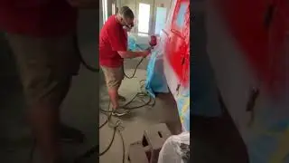 PAINTING A JEEP WRANGLER FIRECRACKER RED!