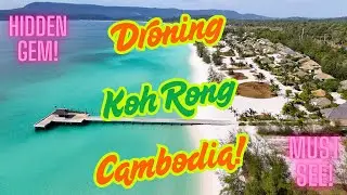 ✈️ Koh Rong Cambodia From The Sky!  ✈️ Hidden Gem! 🚨